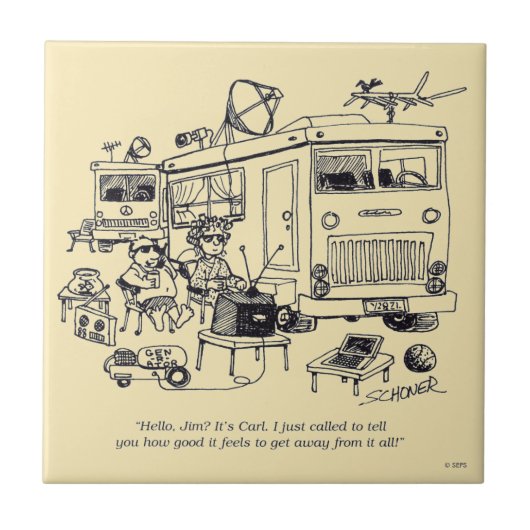 Family Vacation Tegeltje (Voorkant)