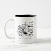 Family Vacation Tweekleurige Koffiemok (Links)