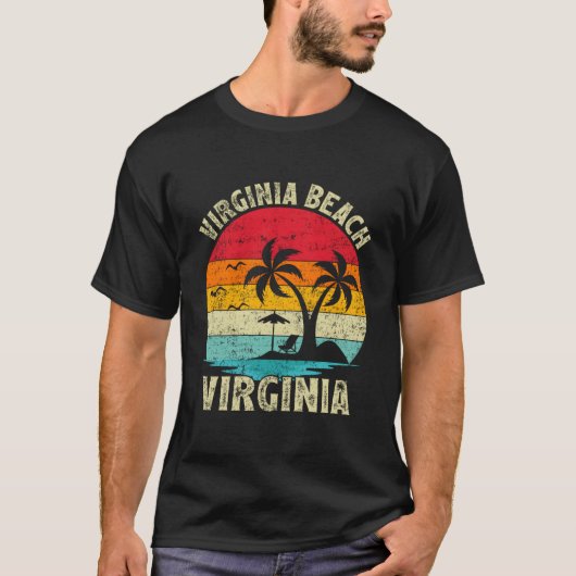 Family Vacation Virginia Beach T-shirt (Voorkant)