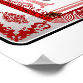 Family Vaughn Reunion Jerry Vaughn Kaart print (Hoek)