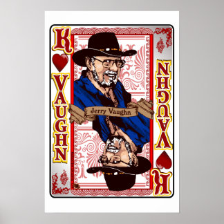 Family Vaughn Reunion Jerry Vaughn Kaart print