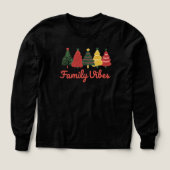 Family Vibes – Cozy Christmas Tree Design (Voorkant)