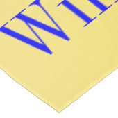 Family Word Cloud 🃏 Gestileerde Lemon Achtergrond Tafelkleed (Gekanteld)