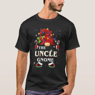 Family Xmas Pajama oom Gnome Buffalo Play Match T-shirt