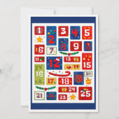 Family Xmas tellen kerstrecorder af Feestdagenkaart (Voorkant)