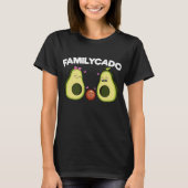 Familycado Funny Avocado Zwangerschap T-shirt (Voorkant)