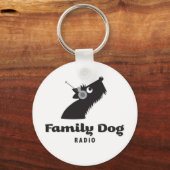 familydogradio simpele sleutelhanger (Voorkant)