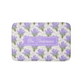 Familyname Provence Lavender Bunches Badmat (Voorkant)