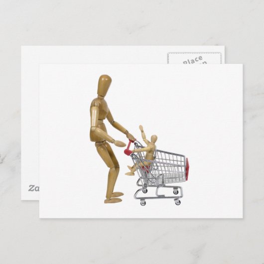 FamilyShopping112409 Briefkaart (Voorkant / Achterkant)