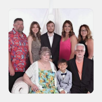 Famiy Metalen Ornament