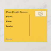 Famly Reunion Briefkaart (Achterkant)