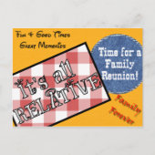 Famly Reunion Briefkaart (Voorkant)