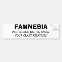 Famnesia - doet alsof je je familieleden niet kent