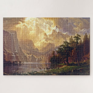 Famous Art Bierstadt Sierra Nevada California Vere Legpuzzel