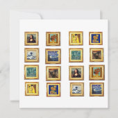 Famous Artwork Kaart (Voorkant)