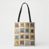 Famous Artwork Tote Bag (Voorkant)