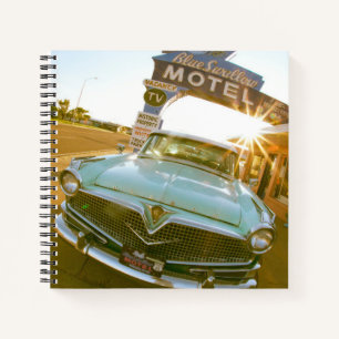 Famous Blue Swallow Motel aan Route 66 Notitieboek