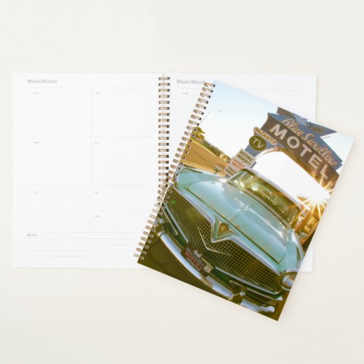 Famous Blue Swallow Motel aan Route 66 Planner (Display)