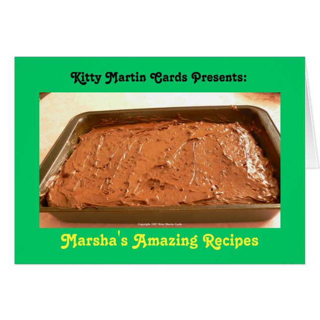 Famous Chocolate Cake (Voorkant Horizontaal)