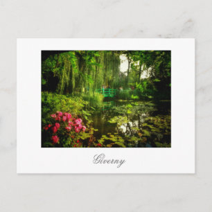 Famous Claude Monet Giverny Pond Lilies Briefkaart