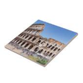 Famous Colosseum in Rome, Italië Tegeltje (Zijkant)