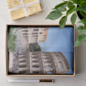 Famous Colosseum in Rome, Italië Tissuepapier (Geschenk)