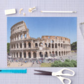 Famous Colosseum in Rome, Italië Tissuepapier (Craft)