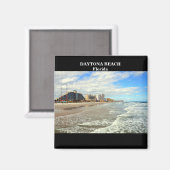 Famous Daytona Beach Florida Magneet (Voorkant / Achterkant)