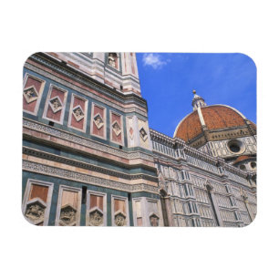 Famous Dom kerk close-up in Florence, Italië Magneet
