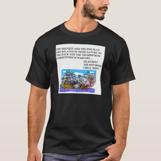 FAMOUS DUPLICATE BRIDGE QUOTE T-SHIRT (Voorkant)