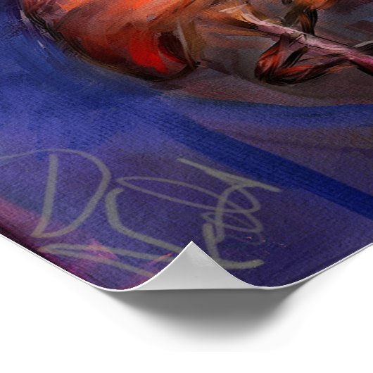 Famous Flamingo Poster (Hoek)