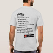 Famous Krystal T-shirt (Achterkant)