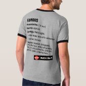 Famous Krystal T-shirt (Achterkant)