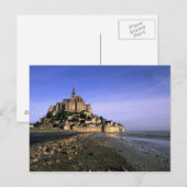 Famous Le Mont St. Michel Island Fortress in Briefkaart (Voorkant / Achterkant)