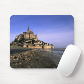 Famous Le Mont St. Michel Island Fortress in Muismat (Met muis)