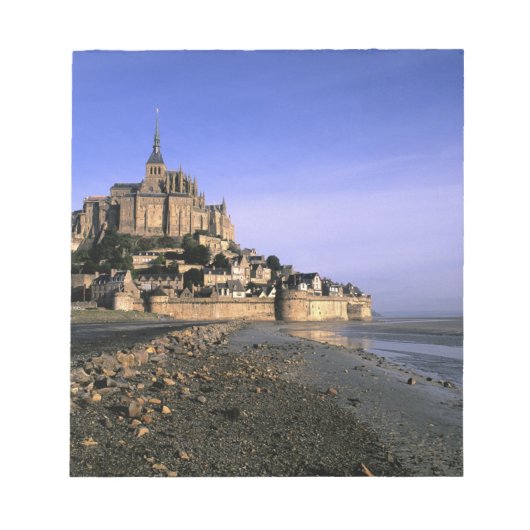 Famous Le Mont St. Michel Island Fortress in Notitieblok (Voorkant)