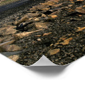 Famous Le Mont St. Michel Island Fortress in Poster (Hoek)