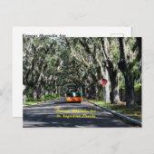 Famous Magnolia Ave St. Augustine, Florida Feestdagenkaart (Voorkant / Achterkant)