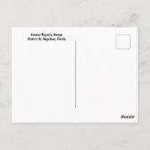 Famous Magnolia Avenue Briefkaart (Achterkant)