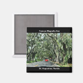 Famous Magnolia Avenue Magneet (Voorkant / Achterkant)
