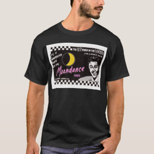Famous Moondance Diner New York City Newspapier AD T-shirt