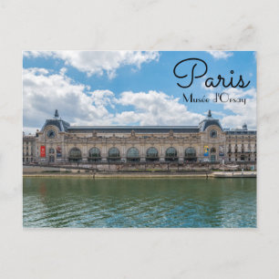 Famous Musée d'Orsay - Parijs, Frankrijk, Europa Briefkaart