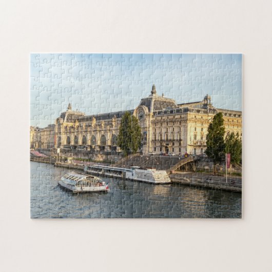 Famous Musée d'Orsay - Parijs, Frankrijk, Europa Legpuzzel (Horizontaal)