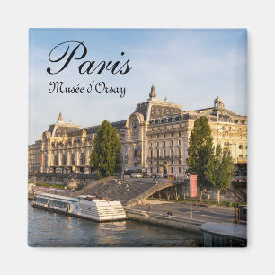 Famous Musée d'Orsay - Parijs, Frankrijk, Europa Magneet