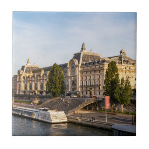 Famous Musée d'Orsay - Parijs, Frankrijk, Europa Tegeltje