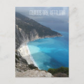 Famous Myrtos Bay Kefalonia Briefkaart (Voorkant)