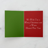 FAMOUS NATIVITY SCENE CHRISTMAS WENSKAART GIFT FEESTDAGEN KAART (Binnen)