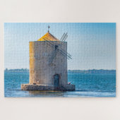 Famous Orbetello's windmolen, Toscane, Italië Legpuzzel (Horizontaal)