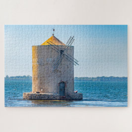 Famous Orbetello's windmolen, Toscane, Italië Legpuzzel
