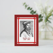 Famous people, John wycliffe, 1328-1384 Briefkaart (Staand voorkant)